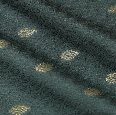 Aari Work With Banarasi Butti/