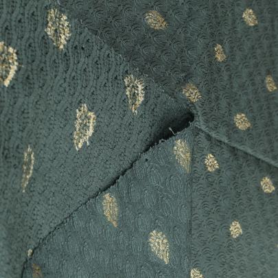 Aari Work With Banarasi Butti/ Pure Banarasi fabrics