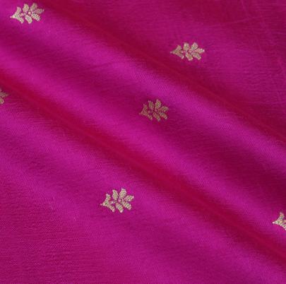 Banarasi Chiniya Silk Hot Pink/