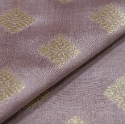 Banarasi Chiniya Silk Light Wine