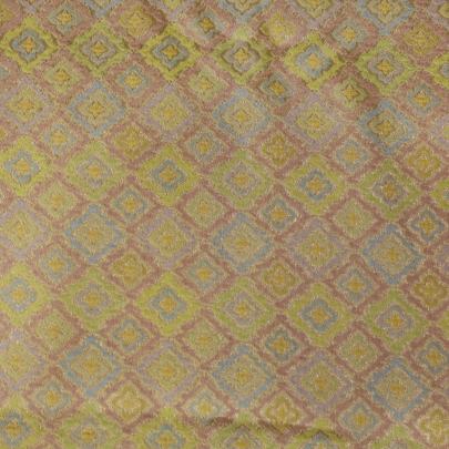 Banarasi Chiniya Silk Peach/ Pure Banarasi fabrics