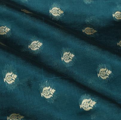 Banarasi Chiniya Silk Rama Green/