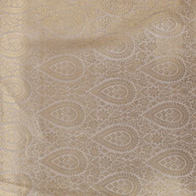 Banarasi brocade fabric ( Dyeable ) Pure Banarasi fabrics