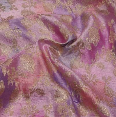 Banarasi rangkat fabric 