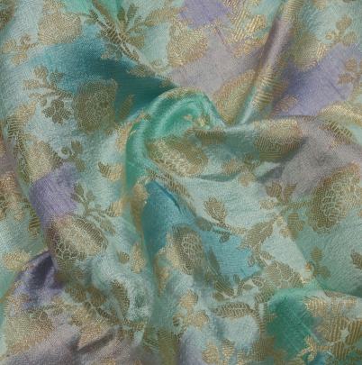 Banarasi rangkat fabric 