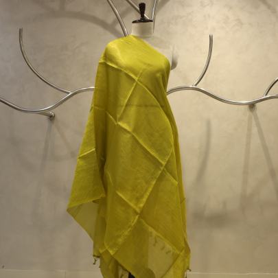 Katan silk golden stripes duppata