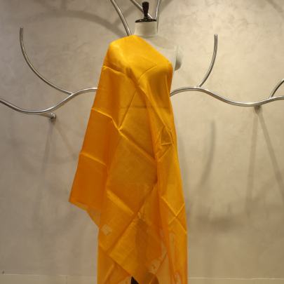 Katan silk golden stripes duppata