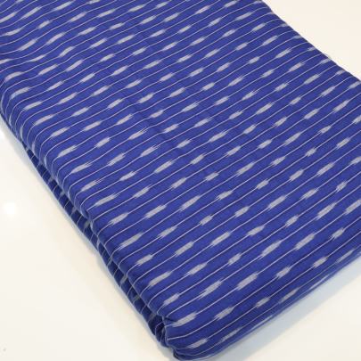 Marcerized Cotton ikkat fabric
