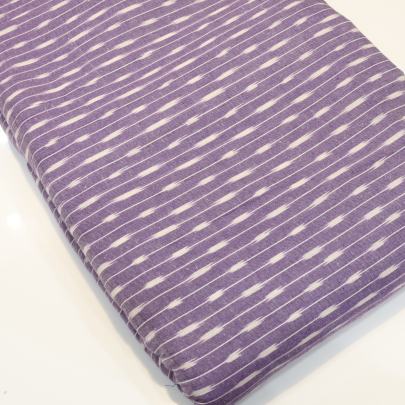 Marcerized Cotton ikkat fabric