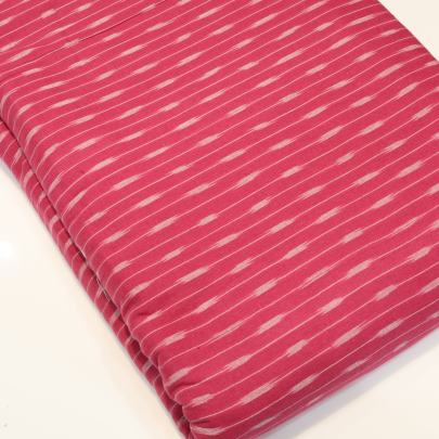 Marcerized Cotton ikkat fabric