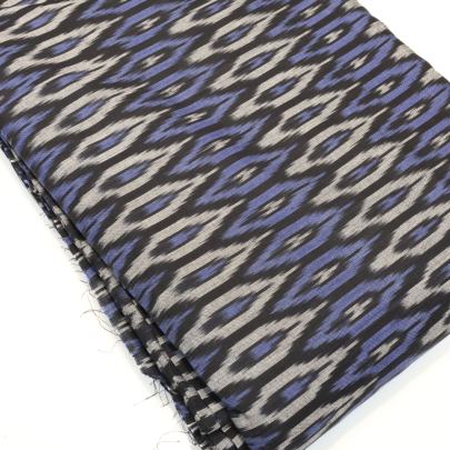 Marcerized Cotton ikkat fabric