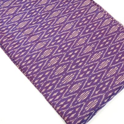 Marcerized Cotton ikkat fabric