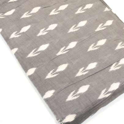 Marcerized Cotton ikkat fabric