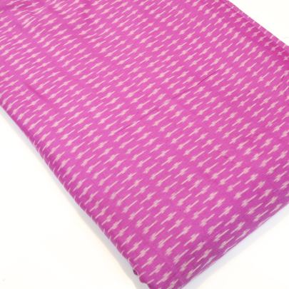Marcerized Cotton ikkat fabric