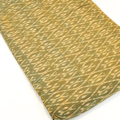 Marcerized Cotton ikkat fabric