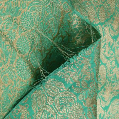 Pure handwoven banarasi brocade fabric/ Pure Banarasi fabrics