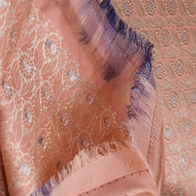 Pure handwoven banarasi brocade fabric/ Pure Banarasi fabrics