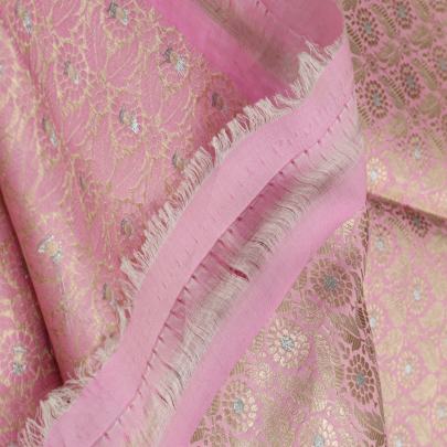 Pure handwoven banarasi brocade fabric/ Pure Banarasi fabrics
