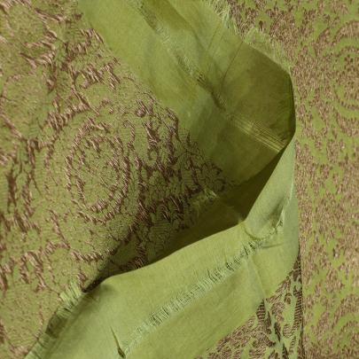 Pure handwoven banarasi brocade fabric/ Banarasi Brocade