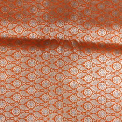 Pure handwoven banarasi brocade fabric/ Pure Banarasi fabrics