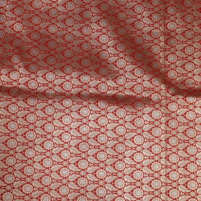 Pure handwoven banarasi brocade fabric/ Pure Banarasi fabrics