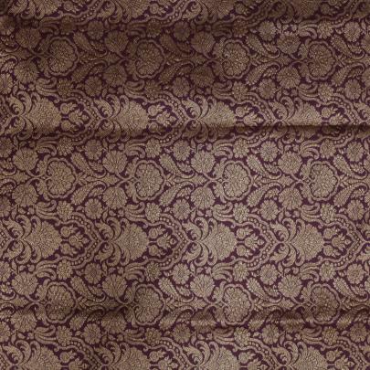 Pure handwoven banarasi brocade fabric/ Banarasi Brocade