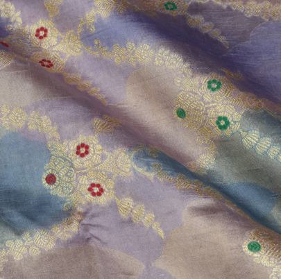 Pure handwoven banarasi fabric/