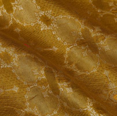 Pure handwoven banarasi fabric/