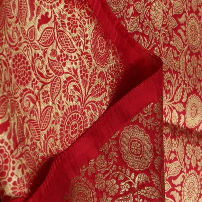 Pure handwoven banarasi fabric/ Pure Banarasi fabrics