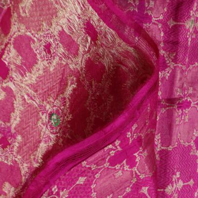 Pure handwoven banarasi fabric/ Pure Banarasi fabrics