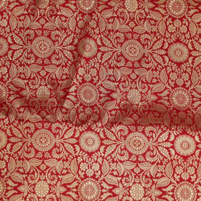 Pure handwoven banarasi fabric/ Pure Banarasi fabrics