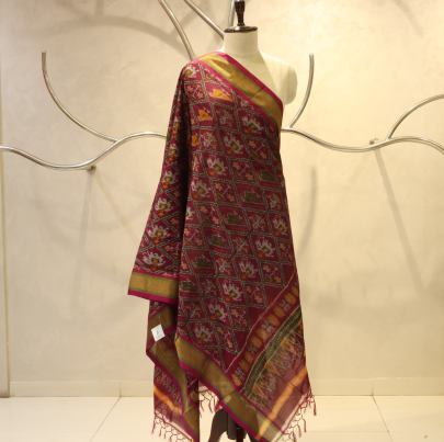 SICO Silk Ikat Duppata