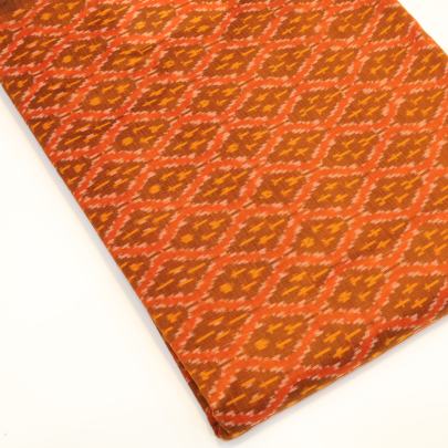 Sico silk ikkat fabric