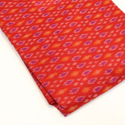 Sico silk ikkat fabric