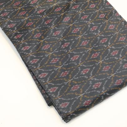Sico silk ikkat fabric
