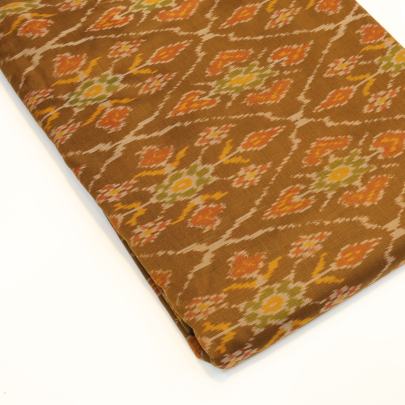 Sico silk ikkat fabric