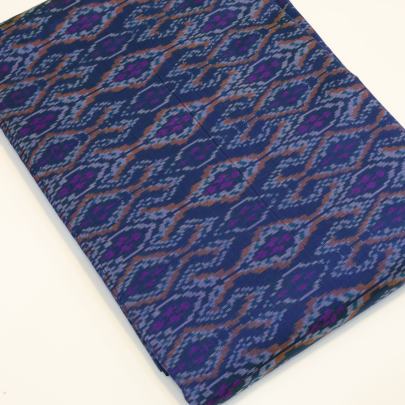 Sico silk ikkat fabric