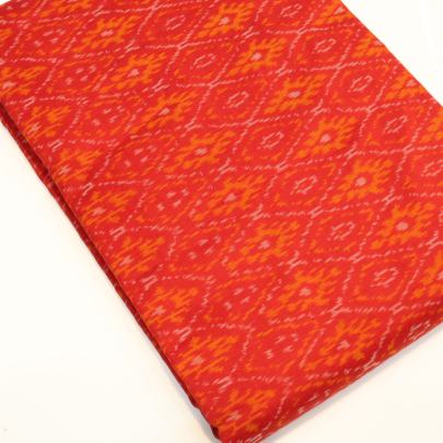 Sico silk ikkat fabric