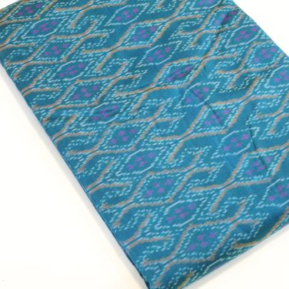 Sico silk ikkat fabric