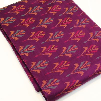 Sico silk ikkat fabric