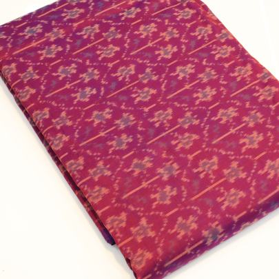 Sico silk ikkat fabric