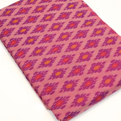 Sico silk ikkat fabric