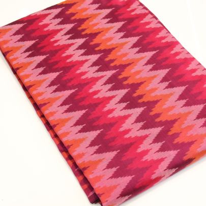 Sico silk ikkat fabric