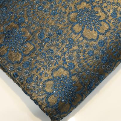 Tissue Embroidery work fabric