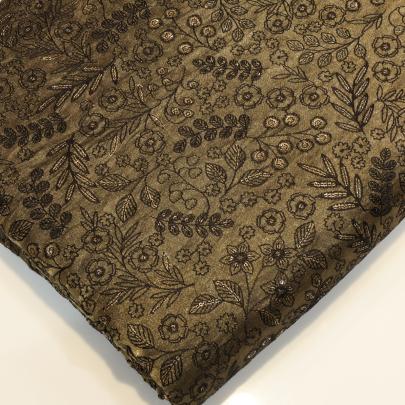 Tissue Embroidery work fabric