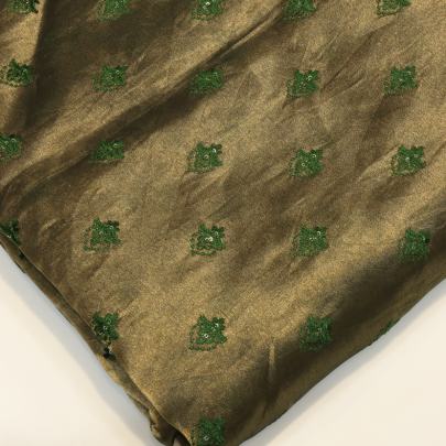 Tissue Embroidery work fabric