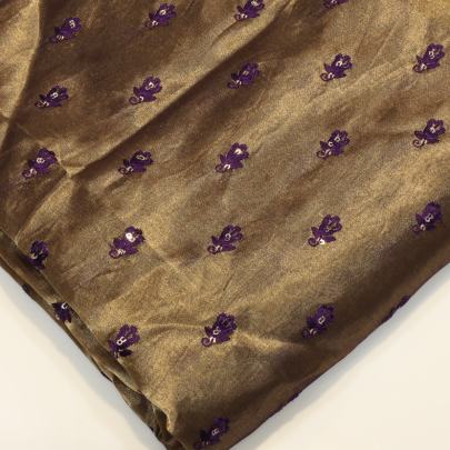 Tissue Embroidery work fabric