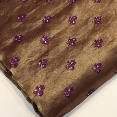 Tissue Embroidery work fabric