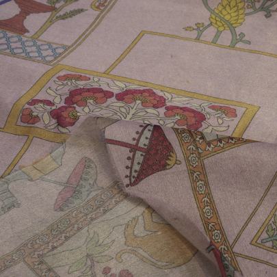 Tissue digital print fabric Printed Silk fabrics