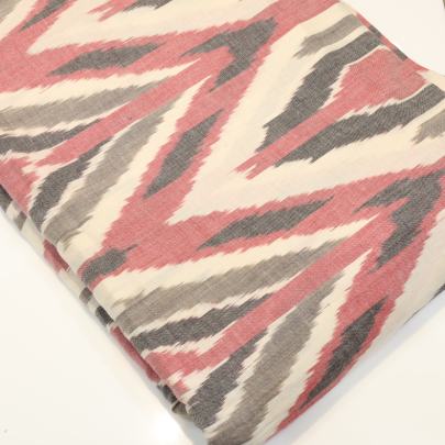 Uzbek ikat fabric
